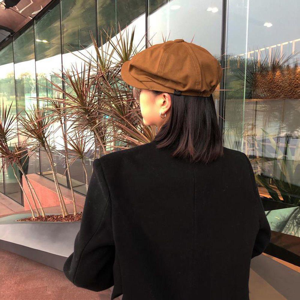 Mũ Beret Màu Sắc Thời Trang Phong Cách Hàn Quốc Cho Nam
