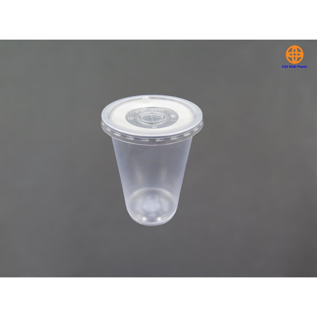 50 Cốc Nhựa Dùng 1 Lần 140ml, 220ml, 300ml, 350ml, 500ml Đựng Nước Mía, Cháo