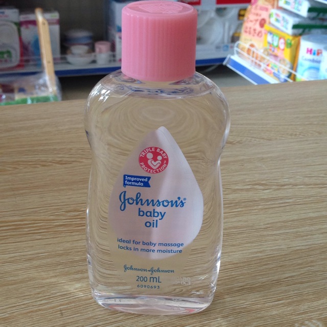 Dầu baby oil gohnson's(200ml) 