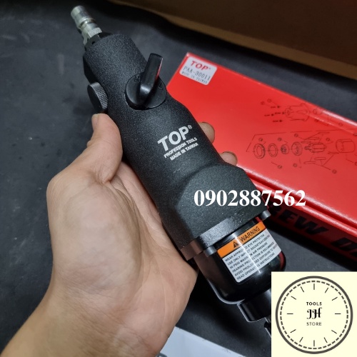 Máy Mở Vít Bằng Hơi Cao Cấp Thẳng (Đen) - TOP