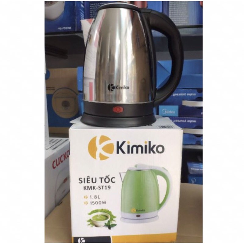 ẤM ĐUN NƯỚC SIÊU TỐC KIMIKO 1.8l