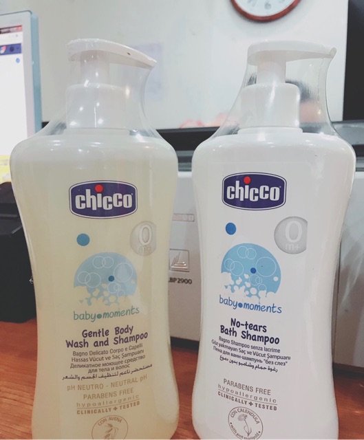 Sữa Tắm Gội CHICCO 500ML Chính Hãng Nhập Khẩu Ý