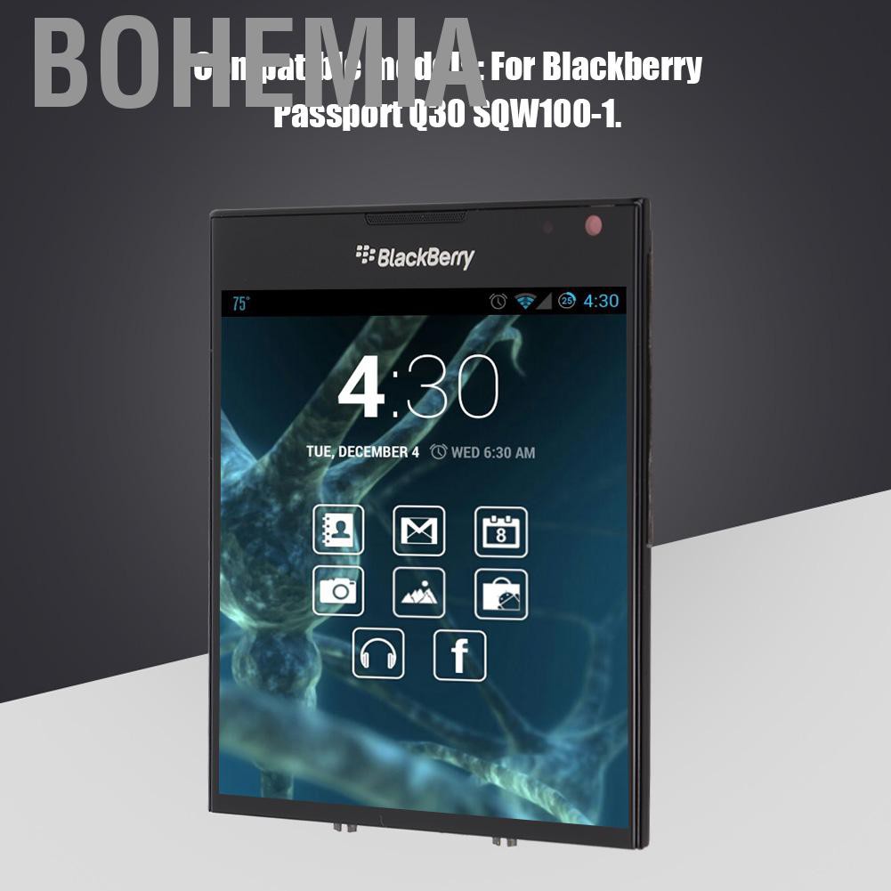 Màn Hình Cảm Ứng Lcd Phong Cách Bohemia Cho Blackberry Passport Q30