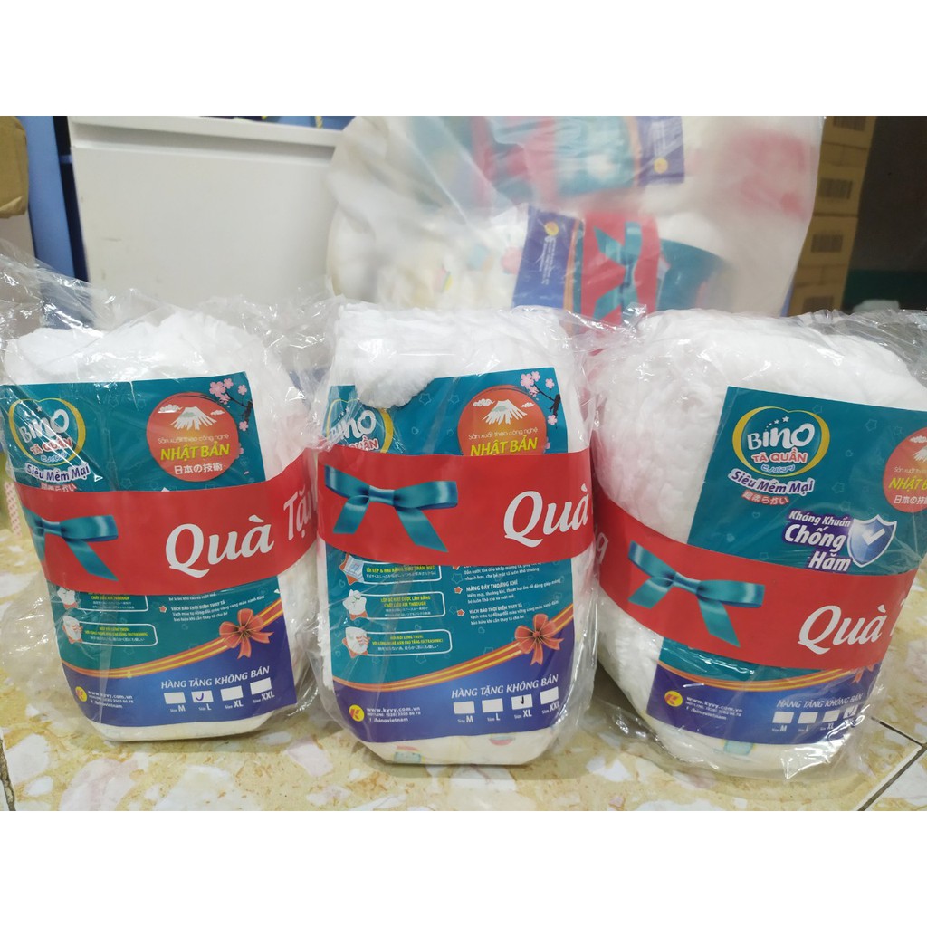 Combo 100 miếng Tã quần Goodry/ Bino M100/L100/XL100/XXL100