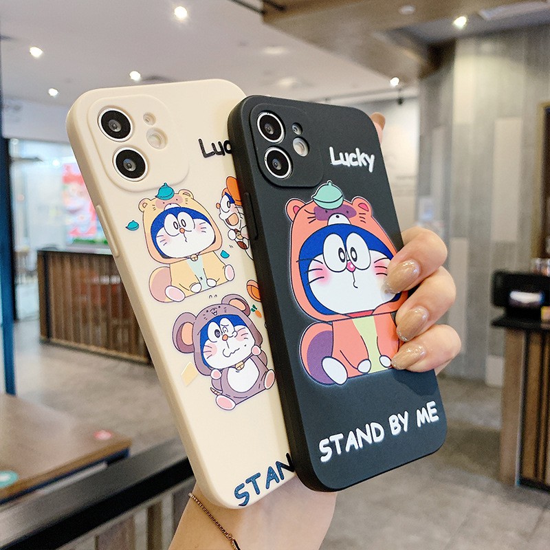 Ốp Iphone Mềm In Hình Doremon Cho Iphone 12 Pro Max Đến 7 Plus-ZUMISTORE