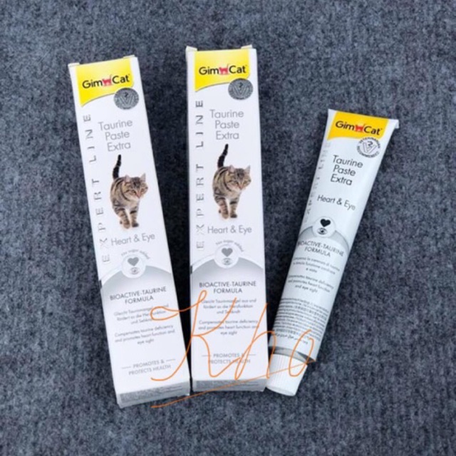 Gimcat Taurine Paste Extra - Gel bổ sung Taurine cho mèo