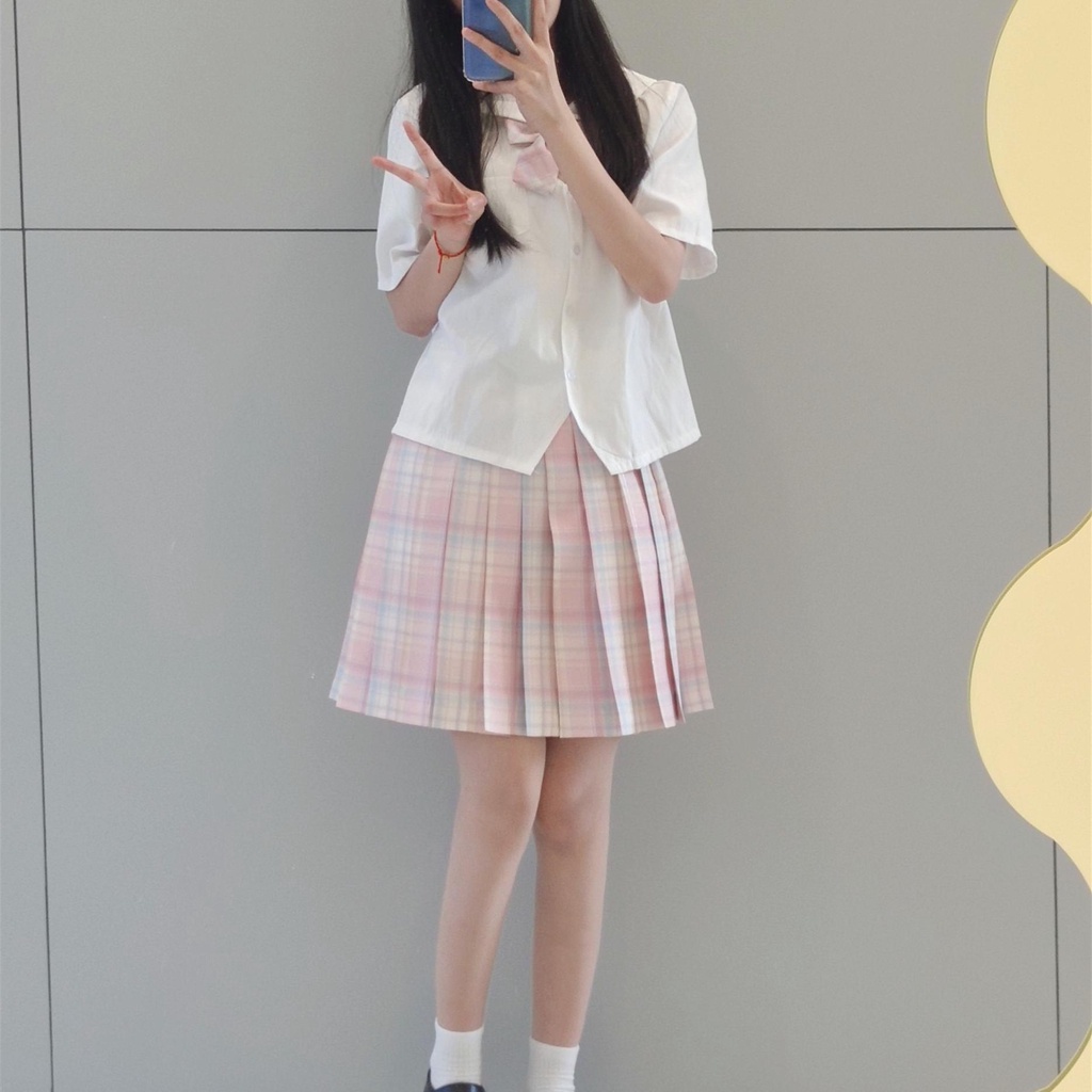 Chân váy đồng phục Seifuku/JK - Anh Phấn Điềm Tịch