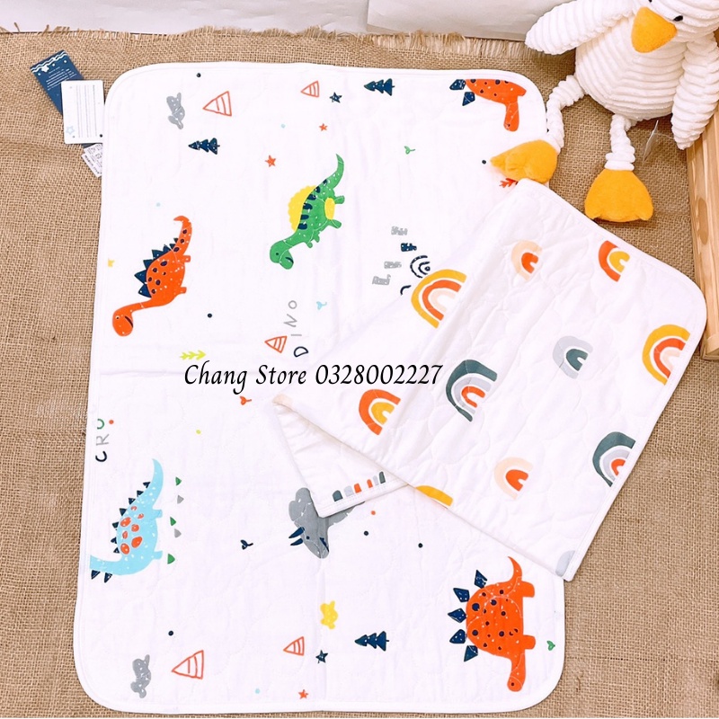 Lót chống thấm sợi tre muslin siêu mềm 55x75cm