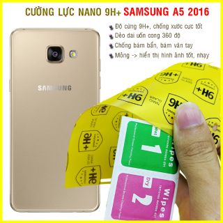 Dán cường lực dẻo nano mặt sau Samsung A5 2016