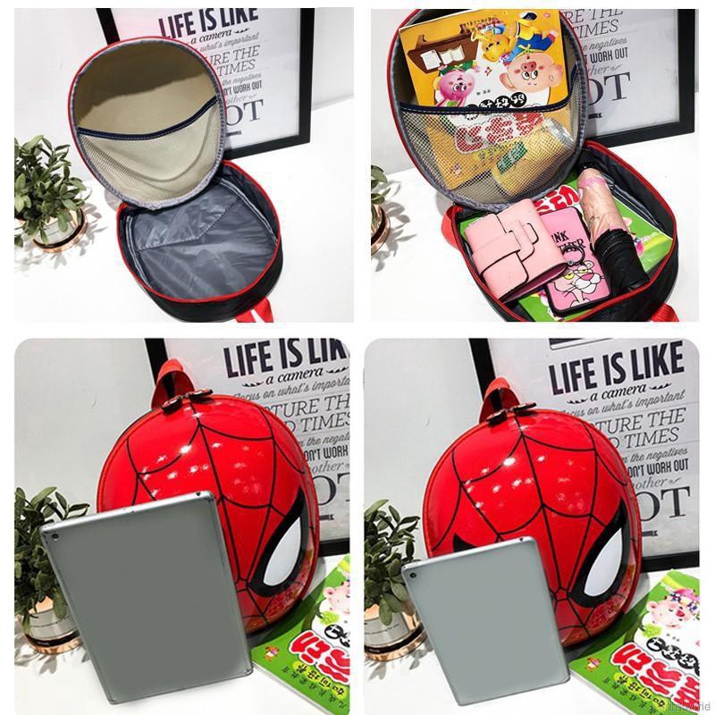 Ba lô đi học hình người nhện dễ thương cho bé