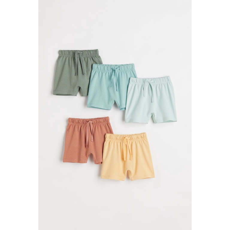 Set 5 quần cotton bé trai HM
