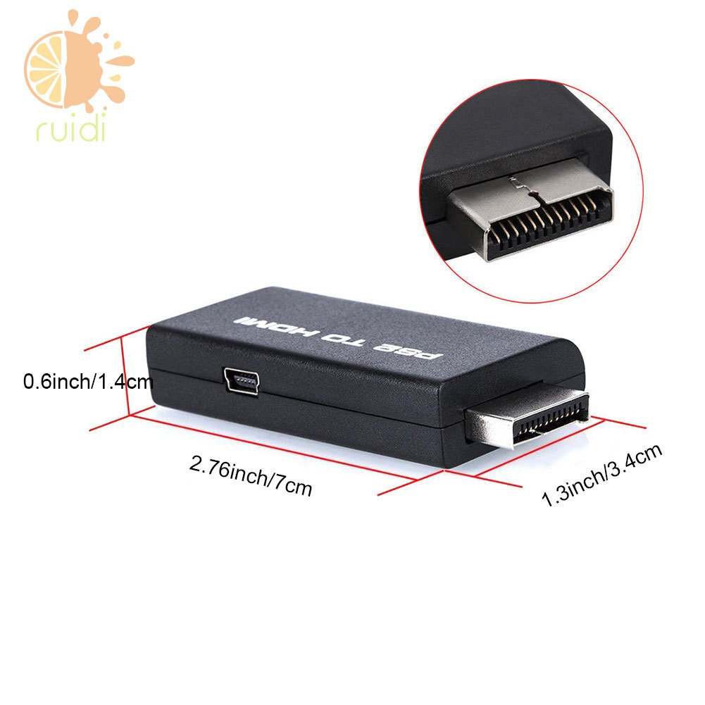 Cáp Chuyển Đổi Ps2 Sang Hdmi Audio Video Với Đầu Ra Âm Thanh 3.5mm Cho Hdtv | BigBuy360 - bigbuy360.vn