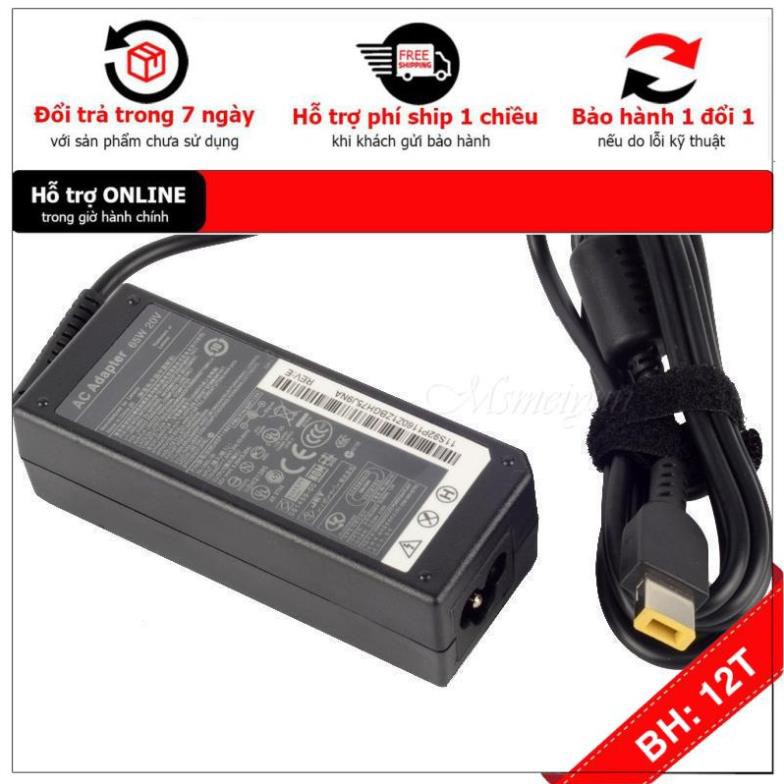 [BH12TH] Sạc cho Laptop Lenovo IdeaPad G410S S410P G510S S510P 20V 2.25A vuông USB . . 12 Tháng !