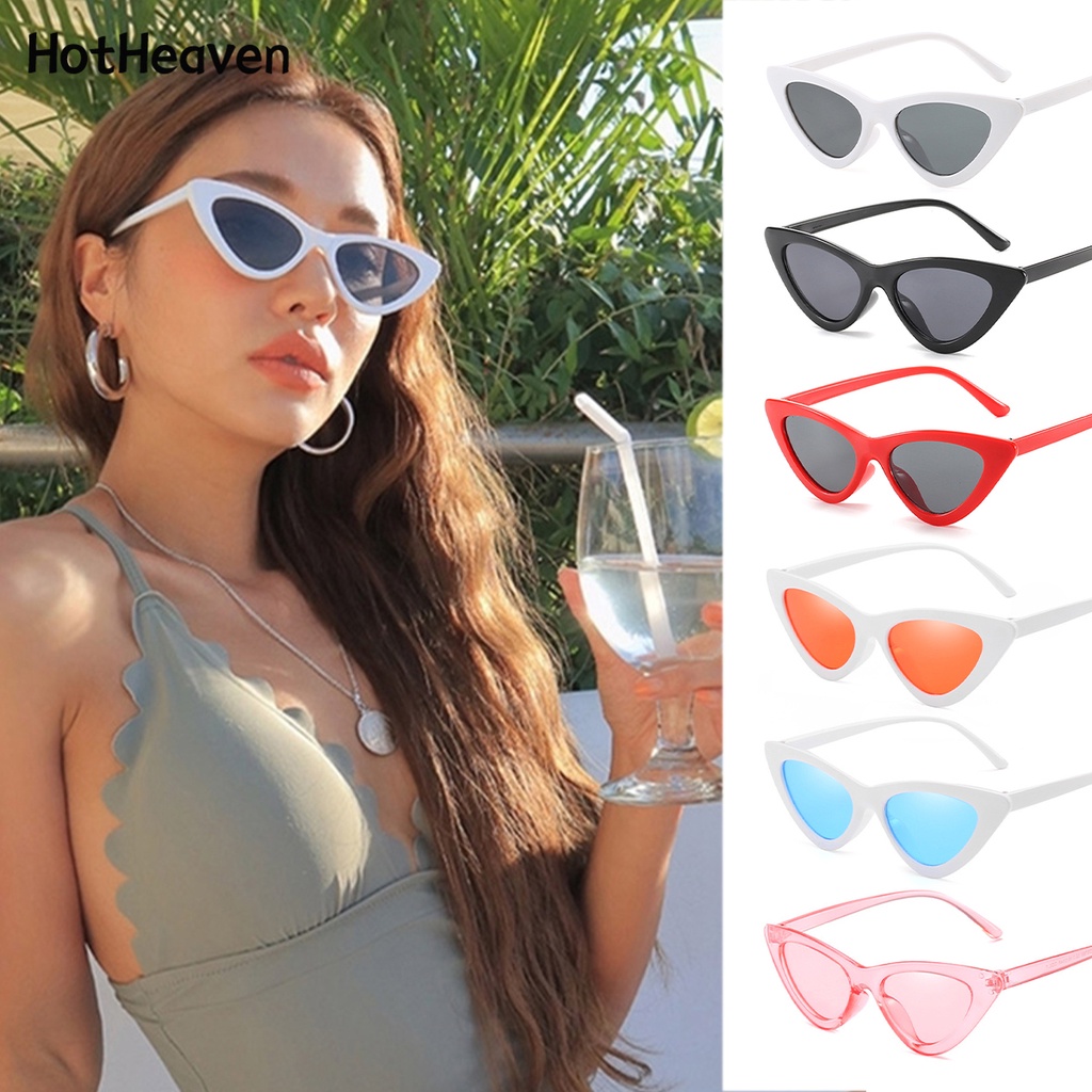 Kính Mát Thời Trang Nữ Chống Tia UV400 Kiểu Mắt Mèo 12 Phong Cách