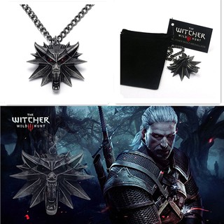 Vòng cổ Mặt 3D Hóa Trang Nhân Vật The Witcher Wild Hunt III
