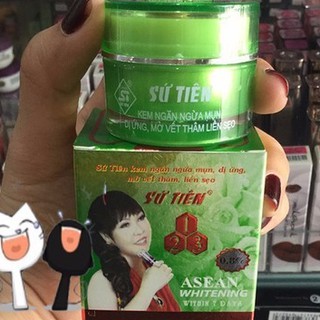 kem sứ tiên xanh lá