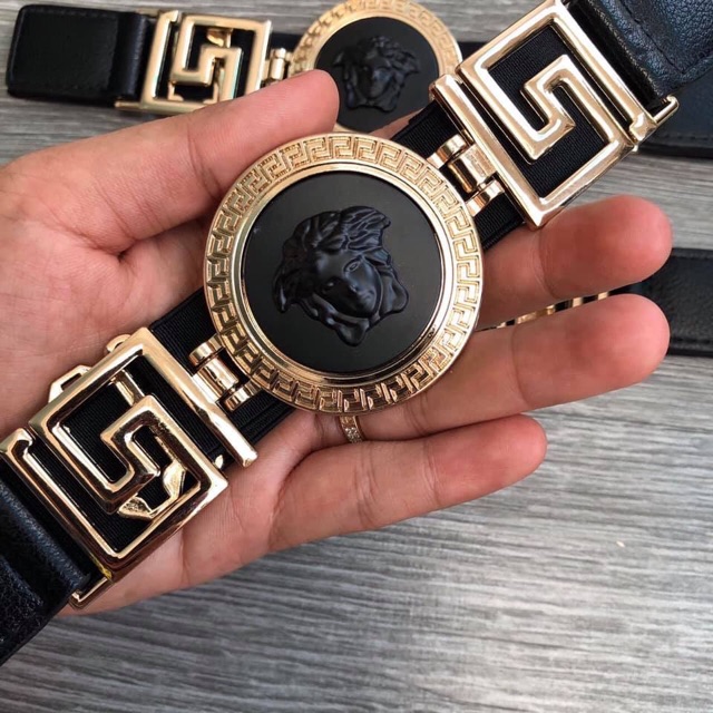 Belt Versace đen( Bảng 3cm)