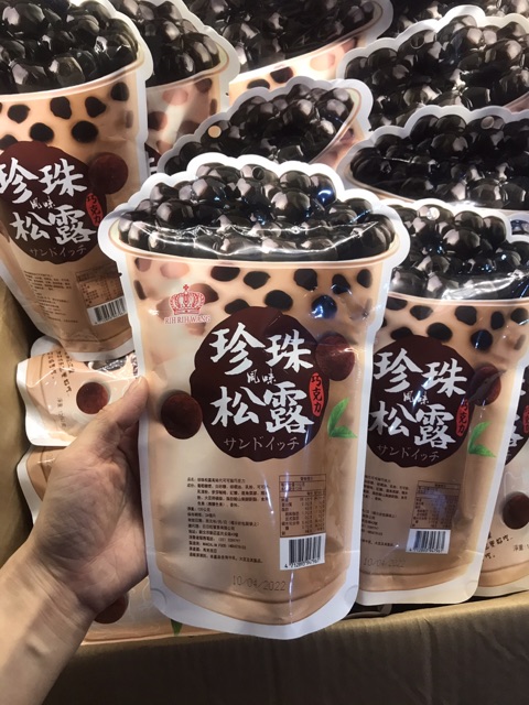 Kẹo Trà Sữa Trân Châu Đài Loan - Gói 120gr