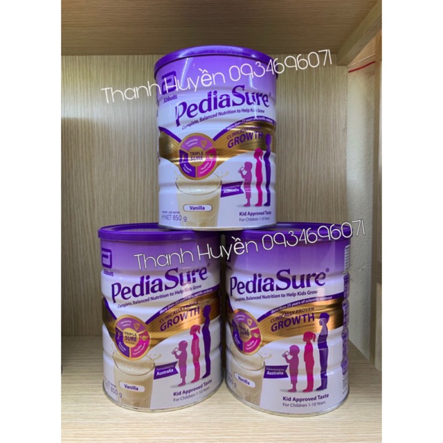 Sữa Pedia sure nắp tím Úc