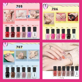 Set sơn móng tay mini dạng gel lột