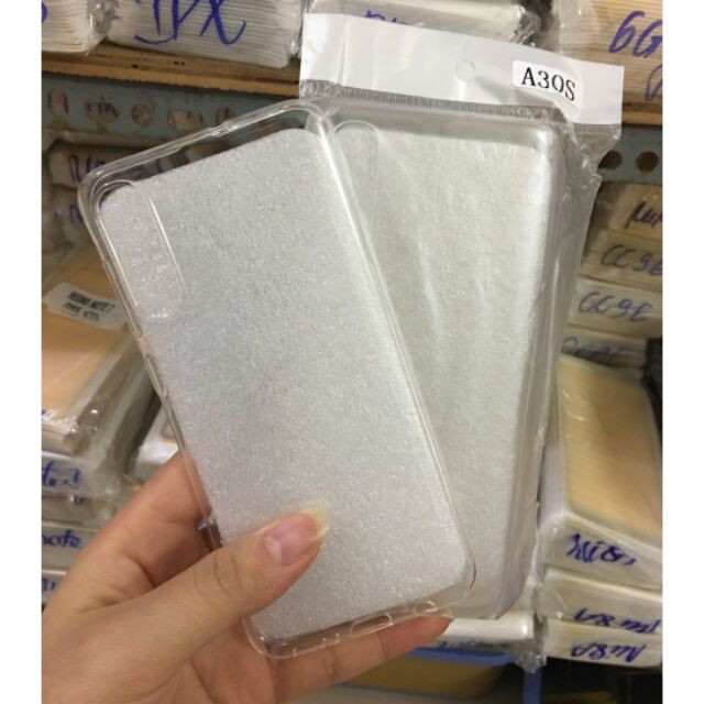 ốp silicon máy Galaxy A30S trong suốt