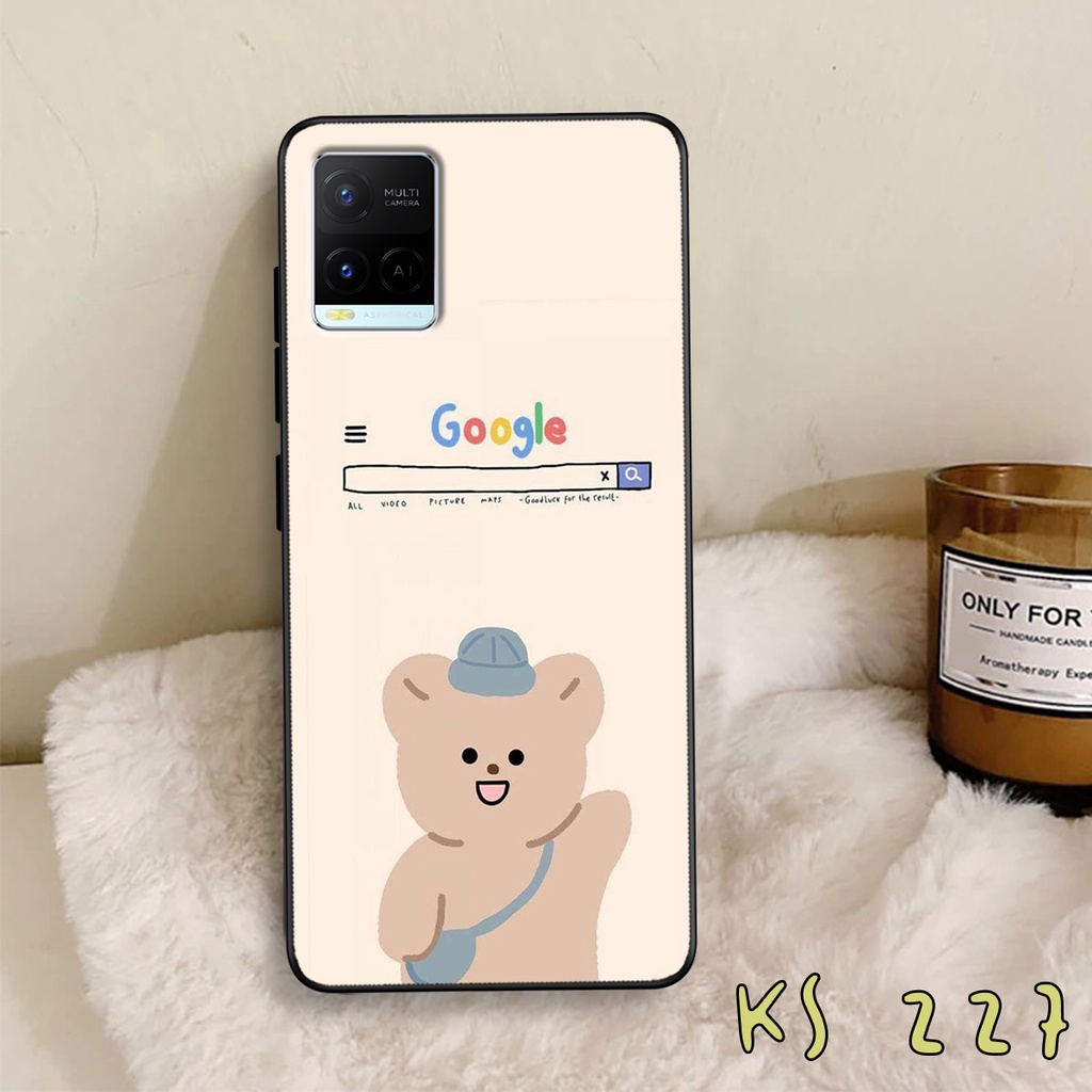 Ốp lưng Vivo Y21 - Vivo Y21s - Vivo Y33s - Ốp in hình gấu bear ngộ nghĩnh