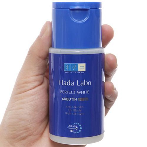 Dung dịch dưỡng trắng vượt trội Hada labo Perfect White Arbutin Lotion - Xanh 100ml (0512898)