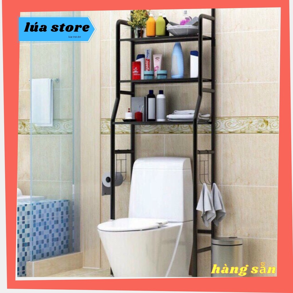 Kệ nhà tắm kệ để đồ phòng tắm - toilet 3 tâng tiện dụng