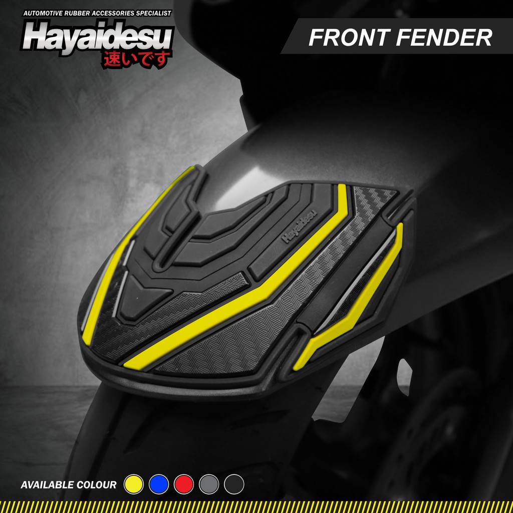 FENDER Ốp Bảo Vệ Chắn Bùn Trước Cho Xe Hayaidesu PCX 160