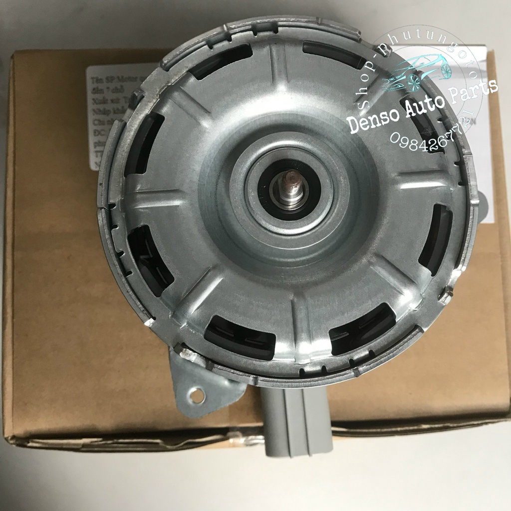 Mô tơ quạt giàn nóng két nước chính hãng Denso cho Vios 2015-2019