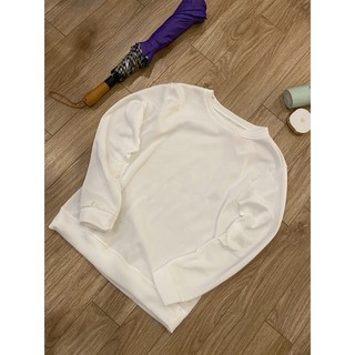 Áo Sweater Trơn Basic LISANNA Chất liệu nỉ bông ấm áp
