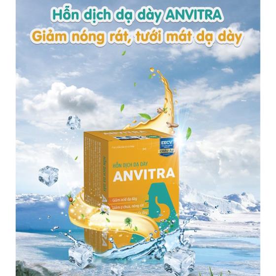 Anvitra – Hỗn dịch dạ dày giảm  đầy bụng, ợ hơi và các triệu chứng của dạ dày, giảm đau dạ dày