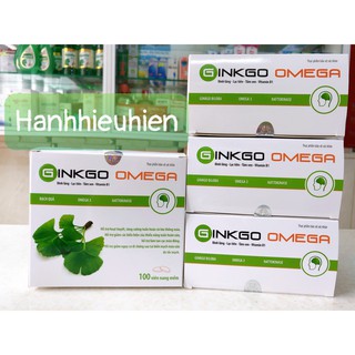 Ginkgo Omega - Hộp 100 viên