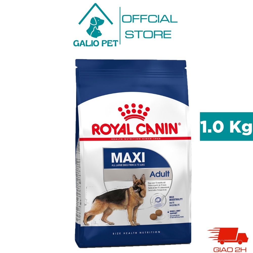 Thức ăn hạt cho chó Royal Canin Maxi Adult, túi 1Kg