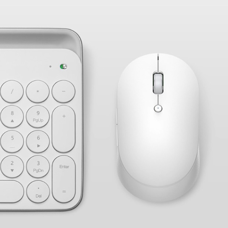 Chuột Mi không dây Xiaomi 2 chuẩn kết nối - 2 Thiết bị - Xiaomi Portable Mouse Gen 2 - MiHouse