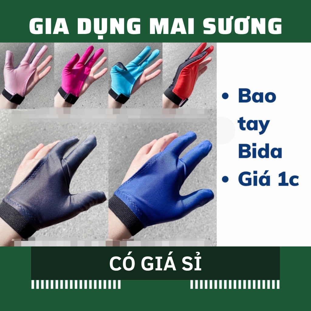 [Giá Sỉ] Bao Tay Găng Tay Bida Bi-A CLB