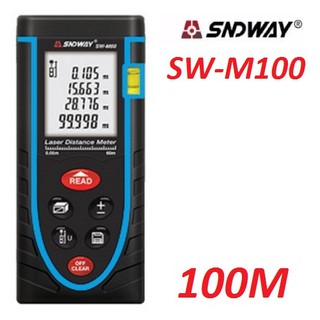 Thước đo khoảng cách bằng tia laser SNDWAY SW-M100 cự ly 100m
