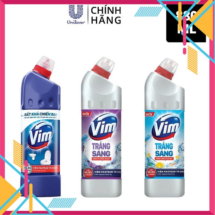 Nước Tẩy Bồn Cầu Vim Diệt Khuẩn 900ml