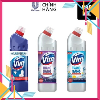 Nước tẩy bồn cầu vim diệt khuẩn 900ml