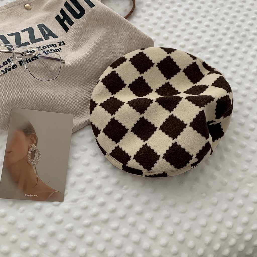 Nón beret họa sĩ thời trang retro cho nữ