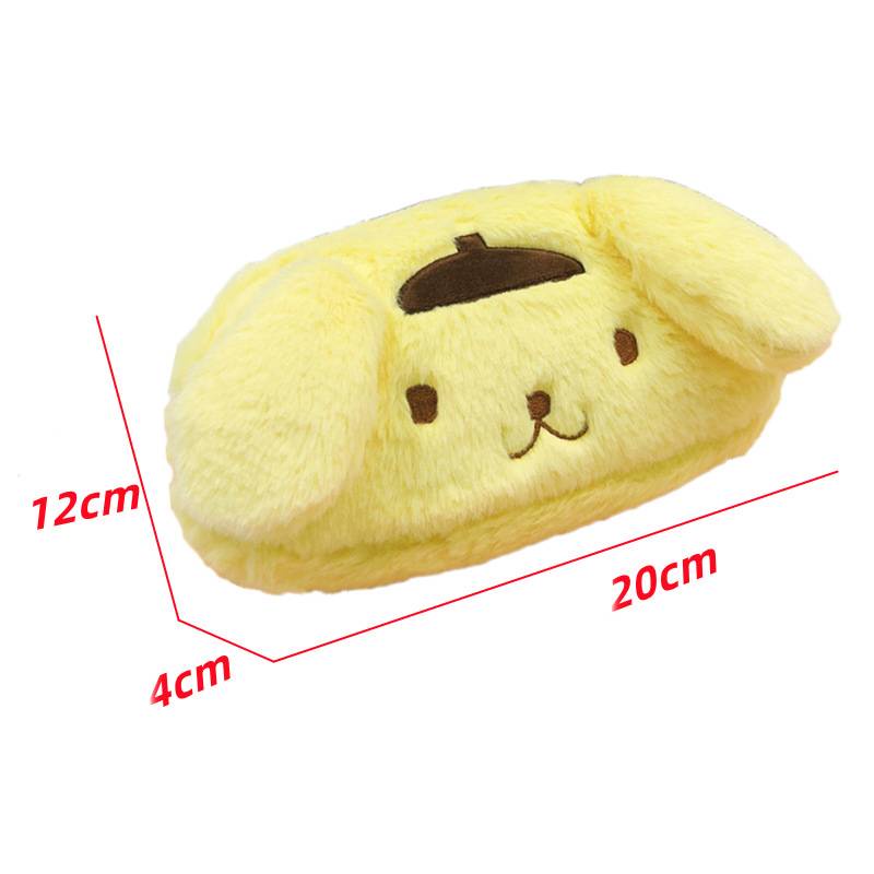 SANRIO Túi Đựng Bút Cỡ Lớn In Hình Kuromi Pompom Purin Cinnamon Cinnamoroll Kirby Dễ Thương Cho Học Sinh
