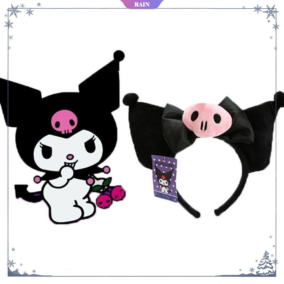 Băng Đô Hình Búp Bê Hoạt Hình Kuromi My Melody Cinnamoroll Pom Pom Purin StellaLou Sanrio Dễ Thương Làm Quà Tặng Sinh Nhật Cho Bé Gái