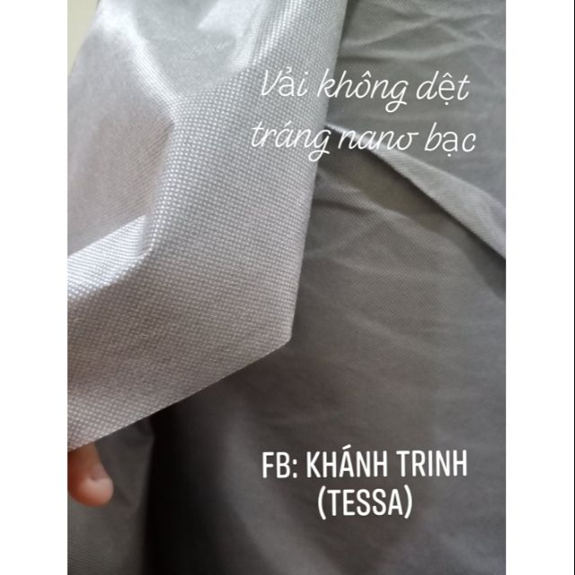 Vải không dệt tráng nano bạc (1m)