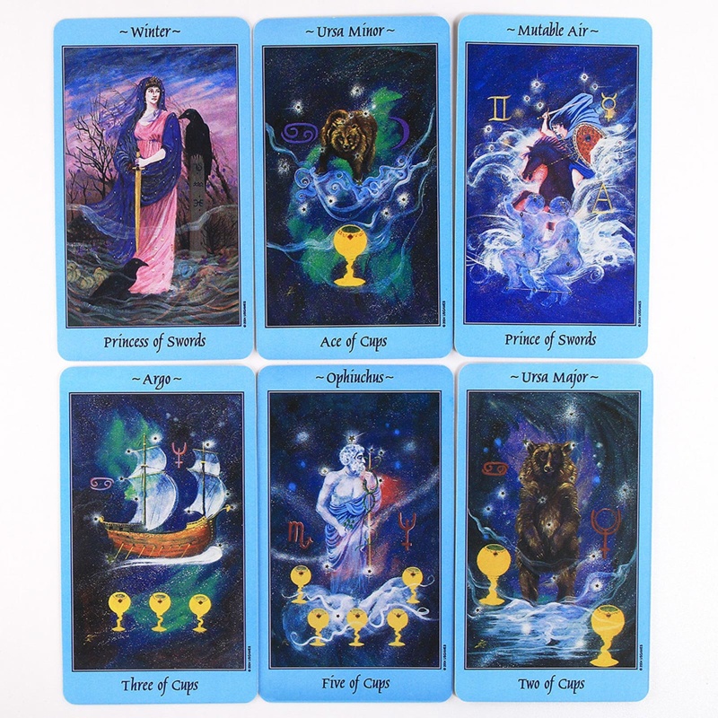 Bộ Bài Tarot Phiên Bản Bí Ẩn Tiếng Anh Cho Bữa Tiệc Gia Đình Astrology