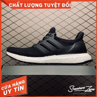 (FREE SHIP + HỘP + QUÀ) Giày thể thao sneaker nam nữ ULTRA BOOST 4.0 đen đế trắng siêu đẹp cho nam và nữ