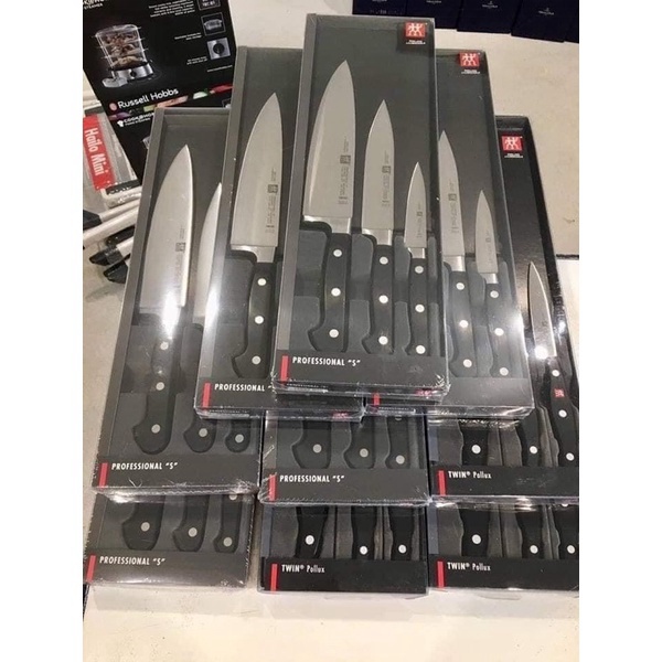 Set dao, bộ dao Zwilling professional S, Made in Germany hàng chính hãng
