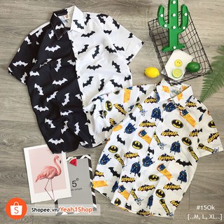 [Yeah1Shop]- Áo sơ mi Batman (M , L ,XL) SMHH