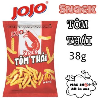 Bánh Snack JOJO® Tôm Thái gói 38g