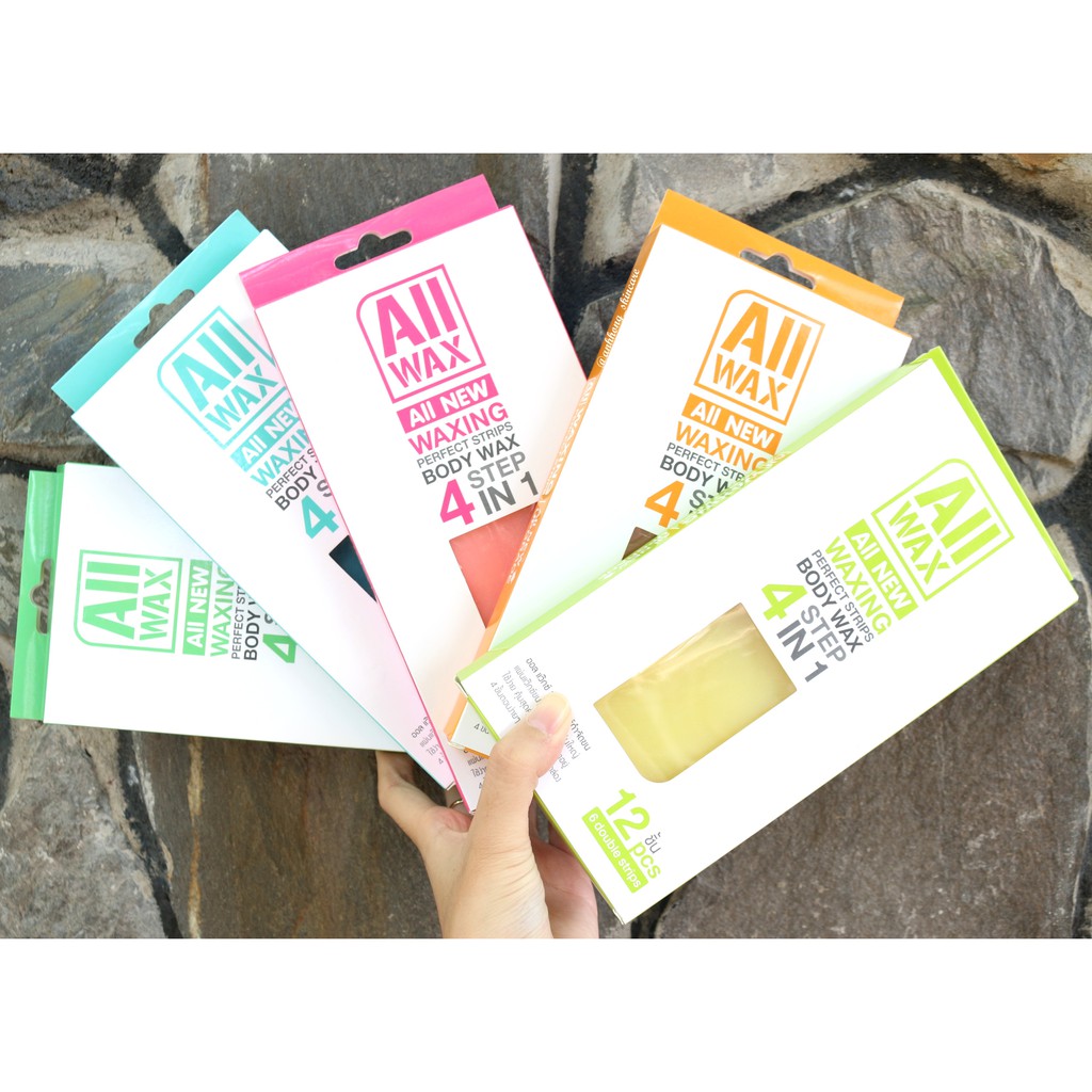 Miếng Wax Lạnh ALL WAX 4 STEP IN 1 | BigBuy360 - bigbuy360.vn
