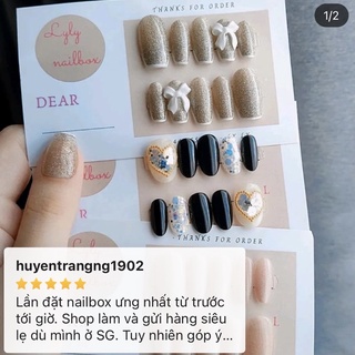 [ Ảnh và video thật ] Mẫu nailbox khách đặt riêng